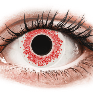 CRAZY LENS - Red Wedding - jednodniowe korekcyjne (2 лінзи)