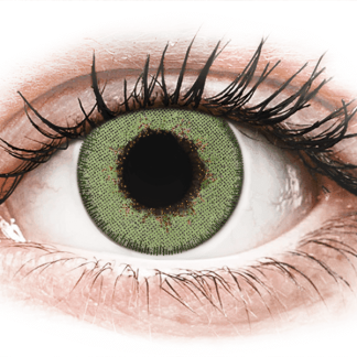 TopVue Daily Color - Green - jednodniowe zerówki (2 лінзи)