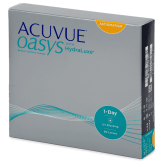 Acuvue Oasys 1-Day with HydraLuxe for Astigmatism (90 лінз)